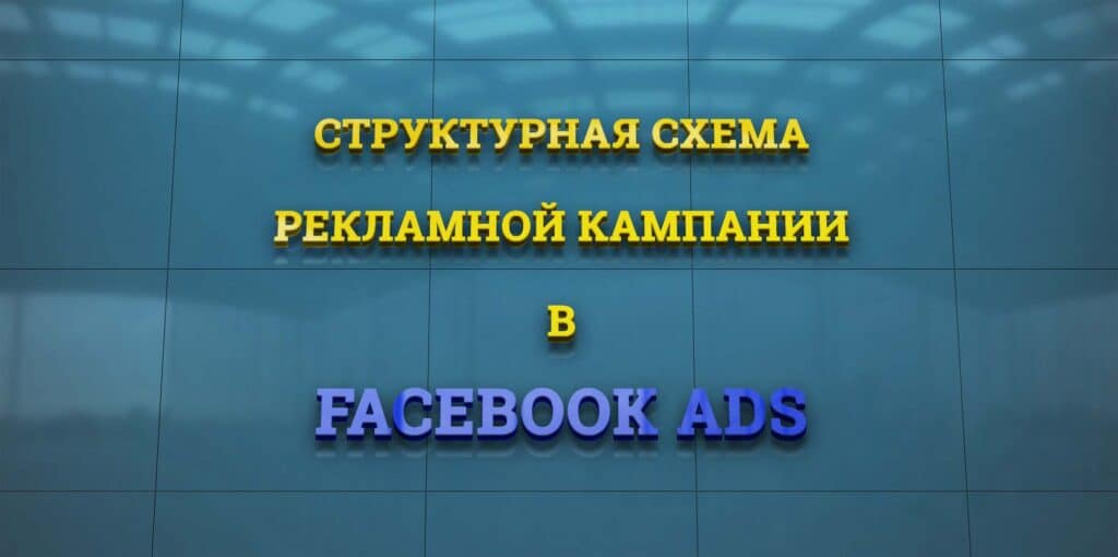 Структура рекламной кампании в Facebook